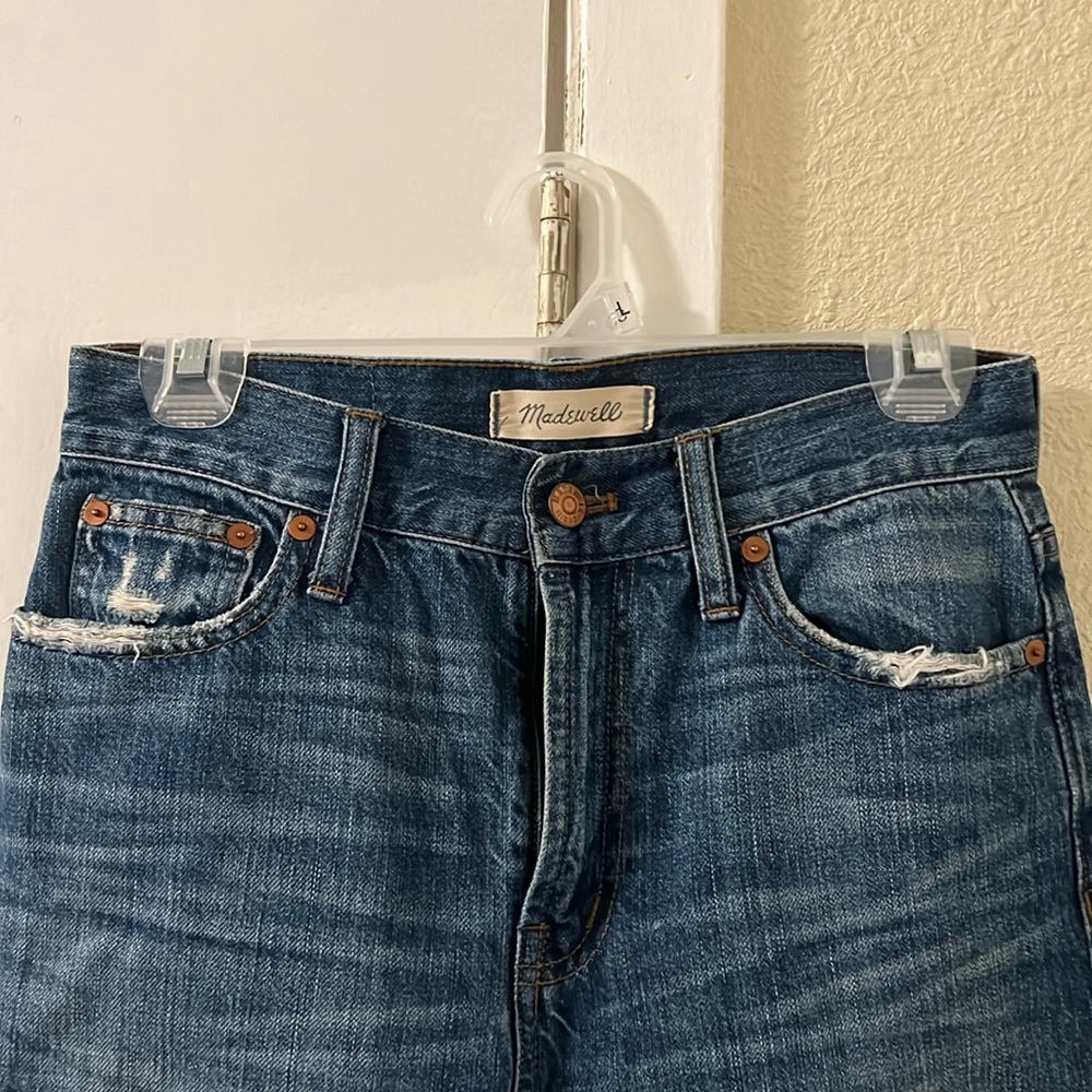 Madewell distressed jeans